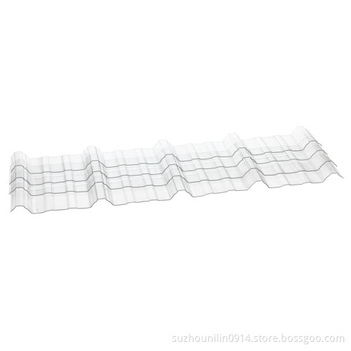 Polycarbonate corrugated sheet Wave PC sheet